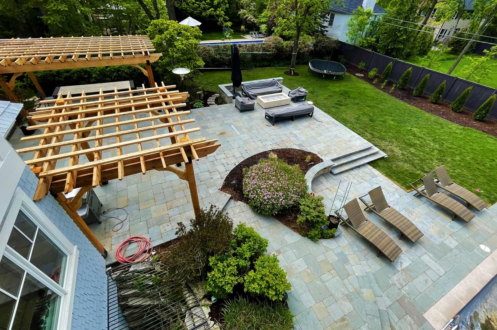 Outdoor living space in Glencoe